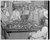 Gun auction at court house 